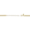 Thumbnail Image 3 of 4.2mm Snake Chain Necklace 24K Yellow Gold Vermeil Sterling Silver 16"