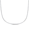 Thumbnail Image 1 of KAY Lab-Grown Diamonds Line Necklace 2 ct tw Sterling Silver 18"