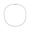 Thumbnail Image 2 of KAY Lab-Grown Diamonds Line Necklace 2 ct tw Sterling Silver 18"