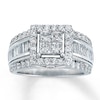 Thumbnail Image 1 of Diamond Ring 2 ct tw Princess-cut 14K White Gold