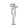 Thumbnail Image 1 of Diamond Bridal Set 1/4 ct tw Round-cut 10K White Gold