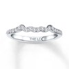 Thumbnail Image 0 of THE LEO Wedding Band 1/5 ct tw Round-cut 14K White Gold