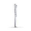 Thumbnail Image 2 of THE LEO Wedding Band 1/5 ct tw Round-cut 14K White Gold