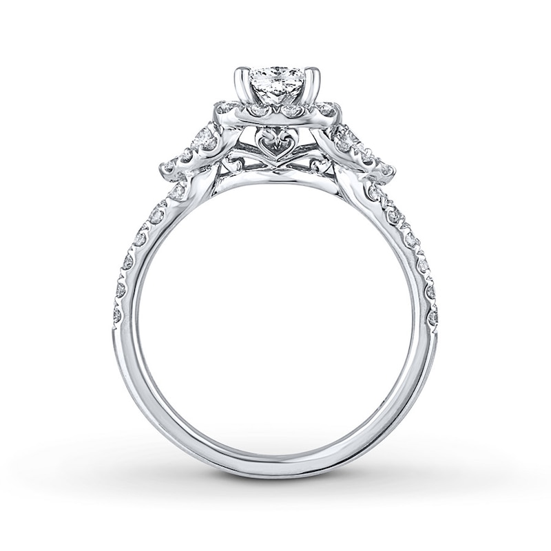 Main Image 2 of THE LEO Diamond Engagement Ring 1-1/8 Carats tw 14K White Gold