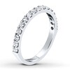 Diamond Wedding Band 5/8 ct tw Round-cut 14K White Gold