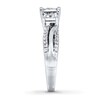 Thumbnail Image 3 of Diamond Engagement Ring 3/4 ct tw Princess-cut 14K White Gold