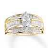 Thumbnail Image 1 of Diamond Engagement Ring 1-3/4 Carats tw Marquise-cut 14K Yellow Gold