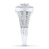 Thumbnail Image 2 of Diamond Engagement Ring 3/4 ct tw Princess-cut 14K White Gold