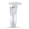 Thumbnail Image 3 of Diamond Bridal Set 7/8 carat tw 14K White Gold