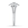 Thumbnail Image 3 of Adore Diamond Engagement Ring 7/8 ct tw Round-cut 14K White Gold