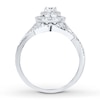 Thumbnail Image 2 of Adore Diamond Bridal Set 5/8 ct tw Round-cut 14K White Gold