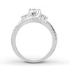 Thumbnail Image 2 of Adore Diamond Bridal Set 3/4 ct tw Round-cut 14K White Gold