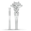 Thumbnail Image 3 of Adore Diamond Bridal Set 1 ct tw Round-cut 14K White Gold