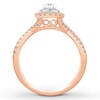 Thumbnail Image 2 of Adore Diamond Bridal Set 3/4 ct tw Round-cut 14K Two-Tone Gold