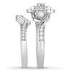 Thumbnail Image 2 of Diamond Bridal Set 1 ct tw Round-cut 14K White Gold