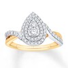 Thumbnail Image 1 of Adore Diamond Engagement Ring 5/8 ct tw Round-cut 14K Two-Tone Gold