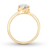 Thumbnail Image 1 of Diamond Engagement Ring 1/5 Carat Round-cut 10K Two-Tone Gold