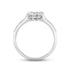 Thumbnail Image 3 of Adore Diamond Engagement Ring 1/4 ct tw Round-cut 10K White Gold