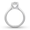 Princess-Cut Diamond Engagement Ring 1 Carat tw 14K White Gold