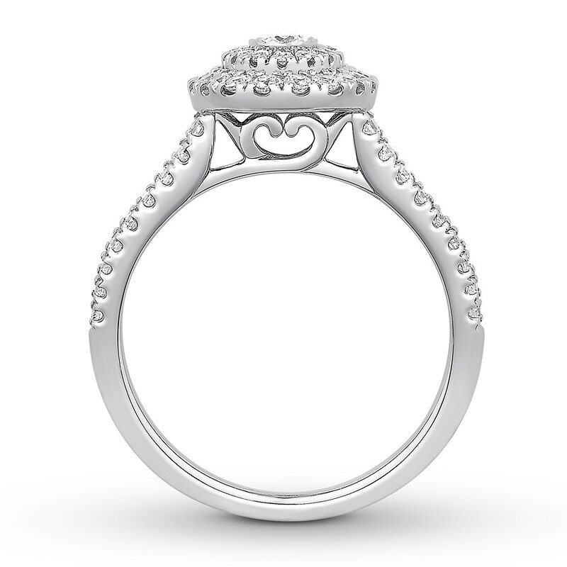 Main Image 2 of Adore Diamond Engagement Ring 3/4 Carat t.w. 14K White Gold