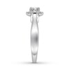 Diamond Engagement Ring 1/2 Carat t.w. 10K White Gold