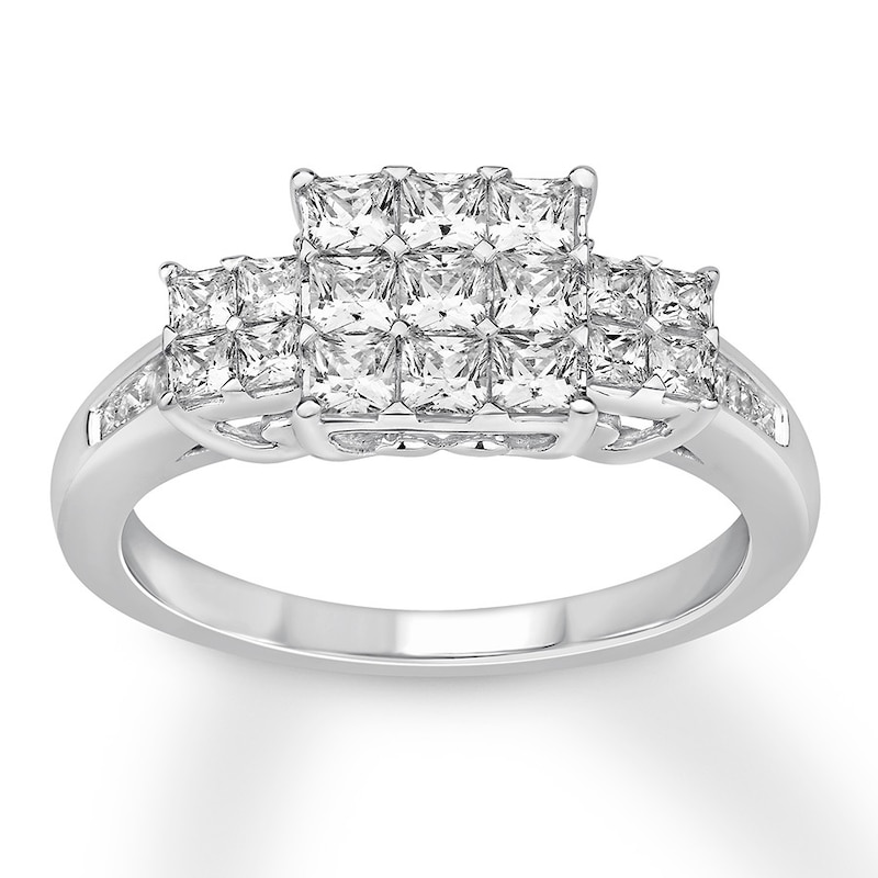 Diamond Engagement Ring 1 Carat tw 10K White Gold