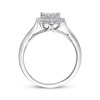 Diamond Engagement Ring 1/2 ct tw Round-cut 14K White Gold