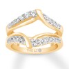 THE LEO Diamond Enhancer Ring 5/8 ct tw Round-cut 14K Yellow Gold