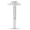 Thumbnail Image 3 of Adore Pear-Shaped Diamond Engagement Ring 1 ct tw 14K White Gold