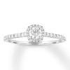 Diamond Engagement Ring 1/2 carat tw 14K White Gold