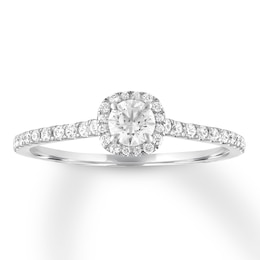 Adore Diamond Engagement Ring 1/2 carat tw 14K White Gold