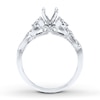 Thumbnail Image 2 of Diamond Engagement Ring Setting 1/4 ct tw 14K White Gold