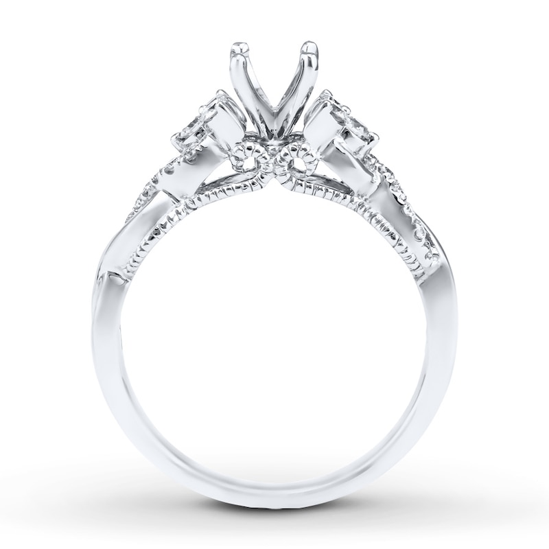 Main Image 2 of Diamond Engagement Ring Setting 1/4 ct tw 14K White Gold