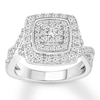 Thumbnail Image 0 of Diamond Engagement Ring 1 ct tw 10K White Gold