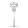 Thumbnail Image 3 of Diamond Engagement Ring 1 Carat tw 14K White Gold