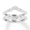 THE LEO Diamond Enhancer Ring 5/8 ct tw Round-cut 14K White Gold