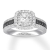 Thumbnail Image 0 of Neil Lane Cushion-cut Diamond Engagement Ring 1-1/8 ct tw 14K White Gold