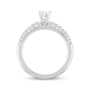 Diamond Engagement Ring 7/8 ct tw Round-cut 14K White Gold