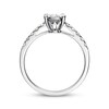 Diamond Engagement Ring 5/8 ct tw Round-cut 14K White Gold