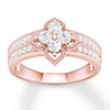Thumbnail Image 1 of Adore Diamond Engagement Ring 5/8 ct tw Round-cut 14K Rose Gold