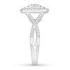 Thumbnail Image 2 of Diamond Engagement Ring 3/4 ct tw 10K White Gold