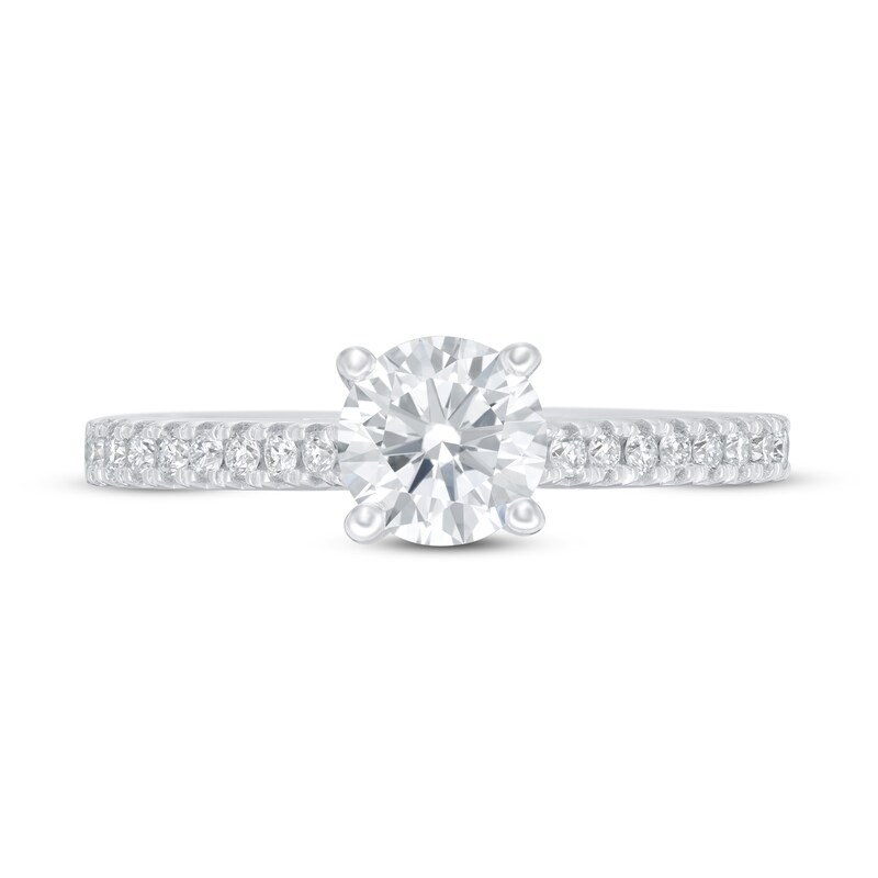 Lab-Created Diamonds by KAY Engagement Ring 1 ct tw 14K White Gold