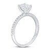Lab-Created Diamonds by KAY Engagement Ring 1-1/8 ct tw Oval-cut 14K White Gold