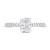 Lab-Created Diamonds by KAY Engagement Ring 1-1/8 ct tw Oval-cut 14K White Gold