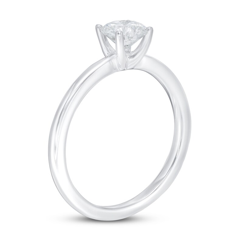 Lab-Created Diamonds by KAY Solitaire Engagement Ring 3/4 ct tw 14K White Gold