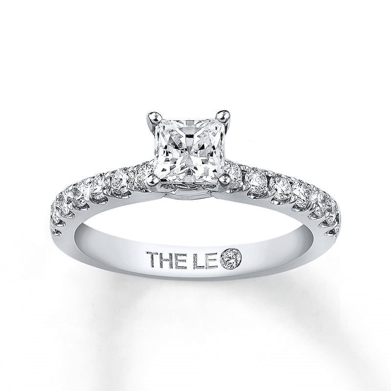 Main Image 1 of THE LEO Diamond Engagement Ring 1-1/8 ct tw 14K White Gold