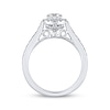 THE LEO Diamond Engagement Ring 3/4 ct tw Round-cut 14K White Gold