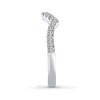 Thumbnail Image 2 of THE LEO Diamond Wedding Band 1/4 ct tw Round-cut 14K White Gold