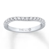Thumbnail Image 1 of THE LEO Diamond Wedding Band 1/3 ct tw Round-cut 14K White Gold
