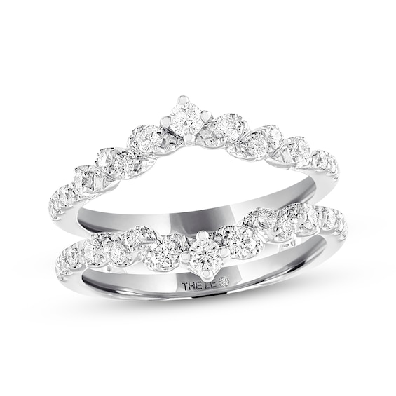 THE LEO Diamond Enhancer Ring 5/8 ct tw Round-cut 14K White Gold
